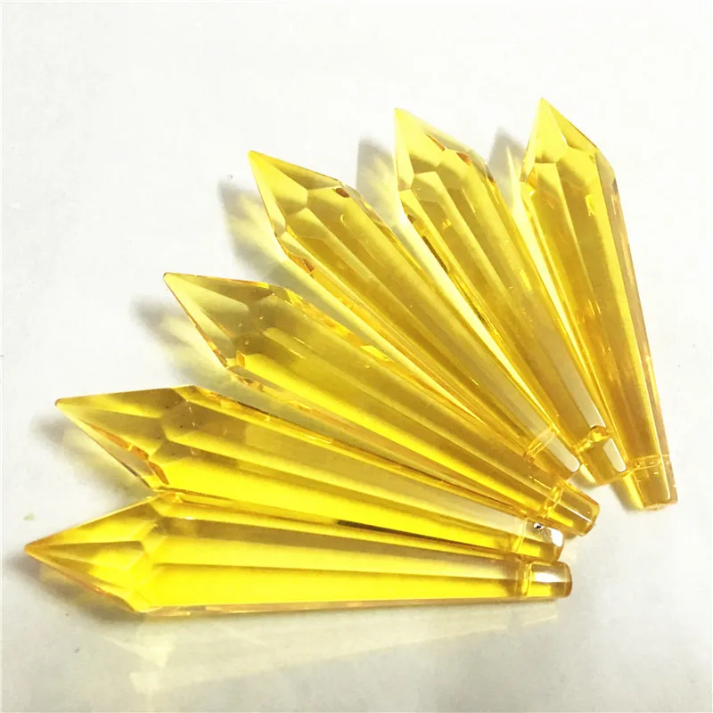 Topaz 10pcs/lot 30mm/60mm/80mm Crystal Icicle Chandelier Pendant Crystal U-Drop Prism For Hotel Lobb Lamp Decoration
Topaz 10pcs/lot 30mm/60mm/80mm Crystal Icicle Chandelier Pendant Crystal U-Drop Prism For Hotel Lobb Lamp Decoration