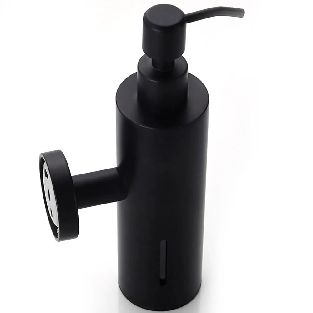200ML 304 Stainless Steel Soap Dispenser Black Shower Gel Shampoo Press Type Wall Hanging Soap Dispenser
200ML 304 Stainless Steel Soap Dispenser Black Shower Gel Shampoo Press Type Wall Hanging Soap Dispenser