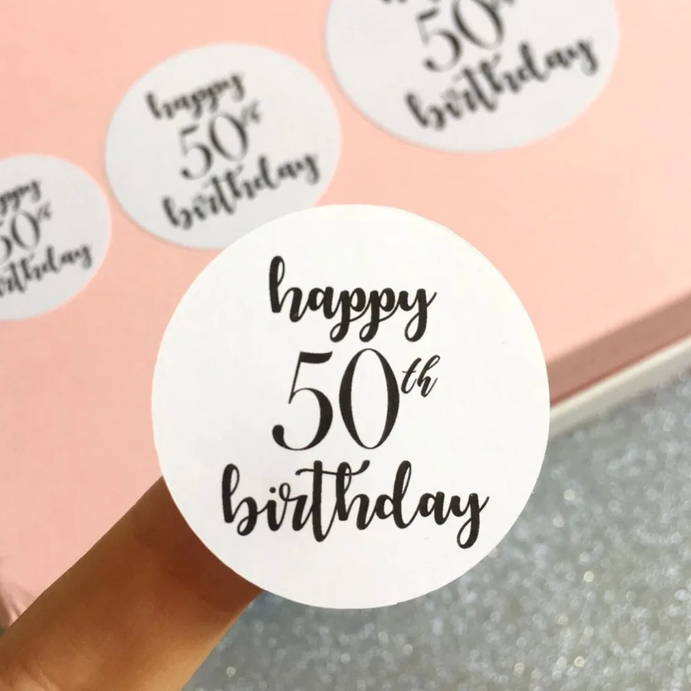 1.5/2/2.5/3 inch Round Happy 50th Birthday Stickers Labels Party Favor Stickers-50th Happy Birthday Party Favors Stickers
1.5/2/2.5/3 inch Round Happy 50th Birthday Stickers Labels Party Favor Stickers-50th Happy Birthday Party Favors Stickers