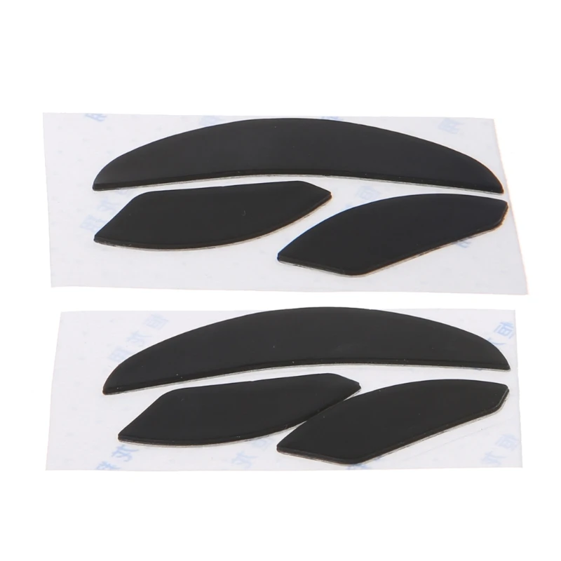 2 Sets 0.6mm Thickness Replacement Mouse Feet Skates For Steelseries RIVAL 100