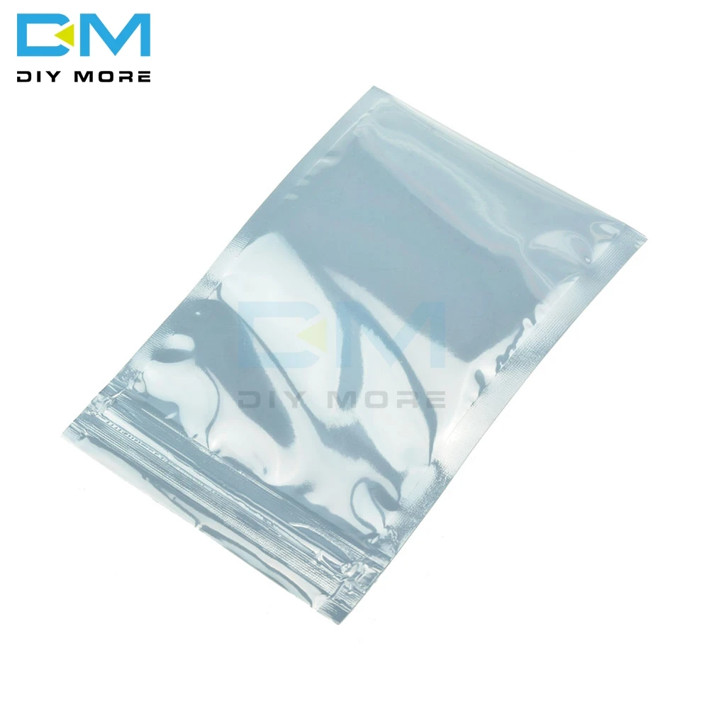 50Pcs 8 x12cm 80 x120mm Plastic Zip Lock Shielding Anti Static Bags Holders Packagings Self-sealing Electrostatic Bag
50Pcs 8 x12cm 80 x120mm Plastic Zip Lock Shielding Anti Static Bags Holders Packagings Self-sealing Electrostatic Bag