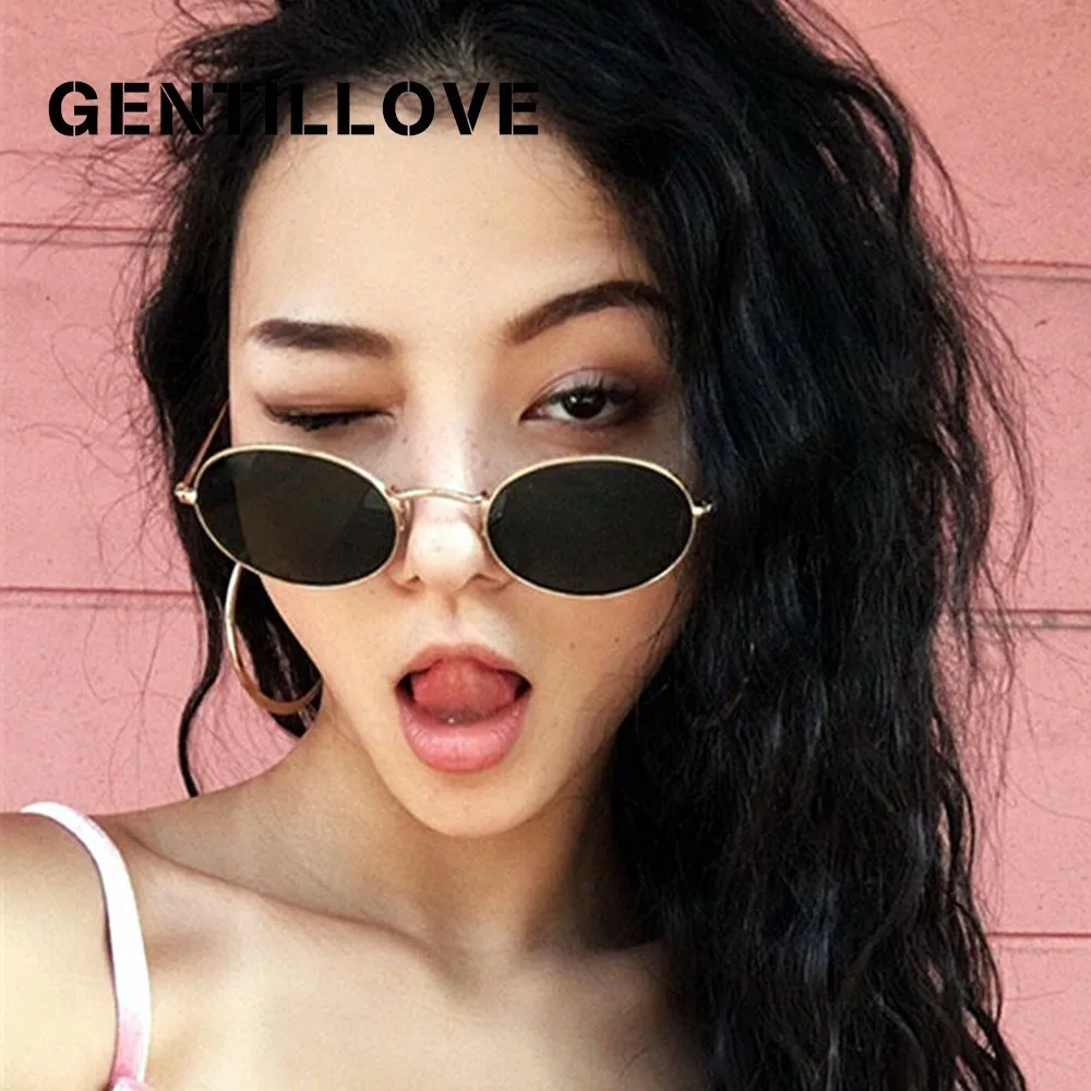 Овальные Солнцезащитные очки Gentillove 2019 для женщин и мужчин, женские Роскошные Металлические солнцезащитные очки в стиле ретро, винтажные зе...
Овальные Солнцезащитные очки Gentillove 2019 для женщин и мужчин, женские Роскошные Металлические солнцезащитные очки в стиле ретро, винтажные зе...