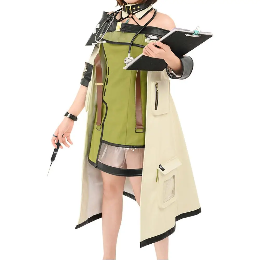 Game Arknights Kal'tsit Cosplay Costume Dress Full Set Outfit Adult Men Women Carnival Costume
Game Arknights Kal'tsit Cosplay Costume Dress Full Set Outfit Adult Men Women Carnival Costume