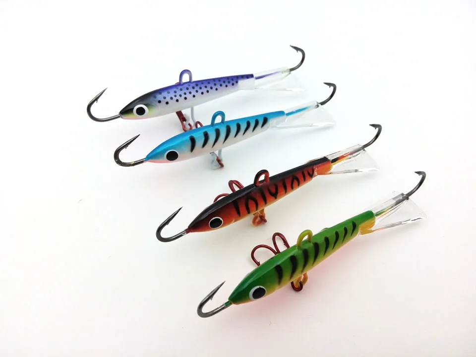 4Pcs Ice Jigs Winter Fishing Lure 83MM 18G Metal Lead Head Hook Bait Leurre Balancer Fish Lures Fishing Accessories
4Pcs Ice Jigs Winter Fishing Lure 83MM 18G Metal Lead Head Hook Bait Leurre Balancer Fish Lures Fishing Accessories
