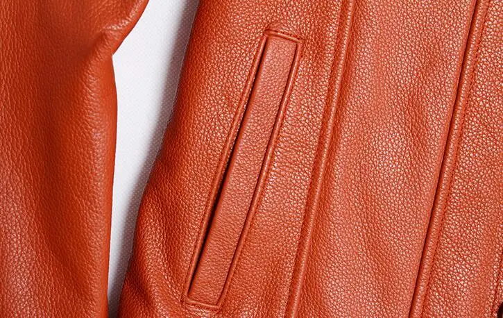 Real Genuine Leather Jacket Men Vintage Motorcycle Fashion Casual Slim Fit Zipper Classic Biker Male Coat Yellow Plus Size 5XL
Real Genuine Leather Jacket Men Vintage Motorcycle Fashion Casual Slim Fit Zipper Classic Biker Male Coat Yellow Plus Size 5XL