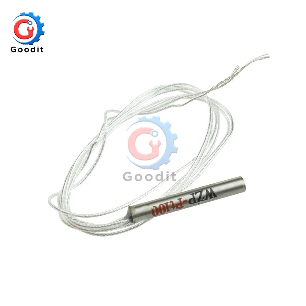 5Pcs PT100 Platinum Resister Temperature Sensor Waterproof Temp Probe -20~450 Celsius
5Pcs PT100 Platinum Resister Temperature Sensor Waterproof Temp Probe -20~450 Celsius