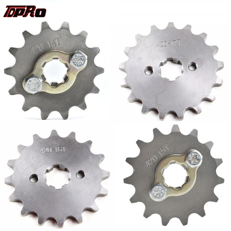 Цепь TDPRO 420, 14T/15T/16T/17T, 17 мм передняя Звездочка двигателя, Cog подходит для мотоцикла, квадроцикла, Gokart, 50 куб. См, 70 куб. См, 90 куб. См, 110 куб. См, 125 к...
Цепь TDPRO 420, 14T/15T/16T/17T, 17 мм передняя Звездочка двигателя, Cog подходит для мотоцикла, квадроцикла, Gokart, 50 куб. См, 70 куб. См, 90 куб. См, 110 куб. См, 125 к...
