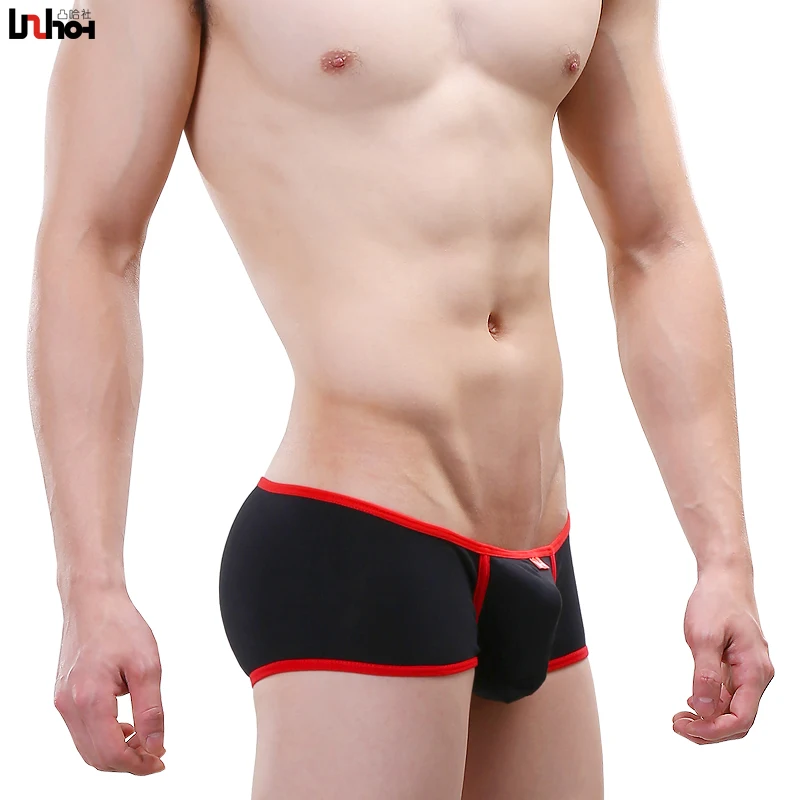 

D UzHot Metrosexual U convex bag absorbent cotton pants men's underwear sexy temptation personality 14004