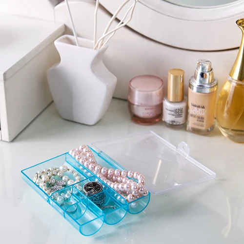 Portable matte six Compartment Jewelry Box storage box 12*10*2.7cm Free shipping
Portable matte six Compartment Jewelry Box storage box 12*10*2.7cm Free shipping