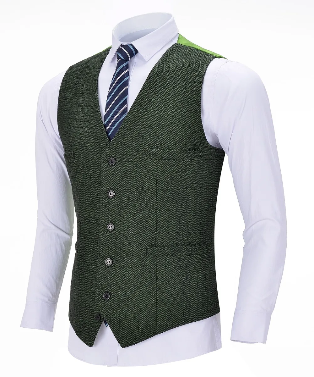 Men's Boutique Wool Tweed Slim Fit Leisure Cotton Suit Vest Male gentleman Beckham business Burgundy Male Brown Wedding Vest
Men's Boutique Wool Tweed Slim Fit Leisure Cotton Suit Vest Male gentleman Beckham business Burgundy Male Brown Wedding Vest
