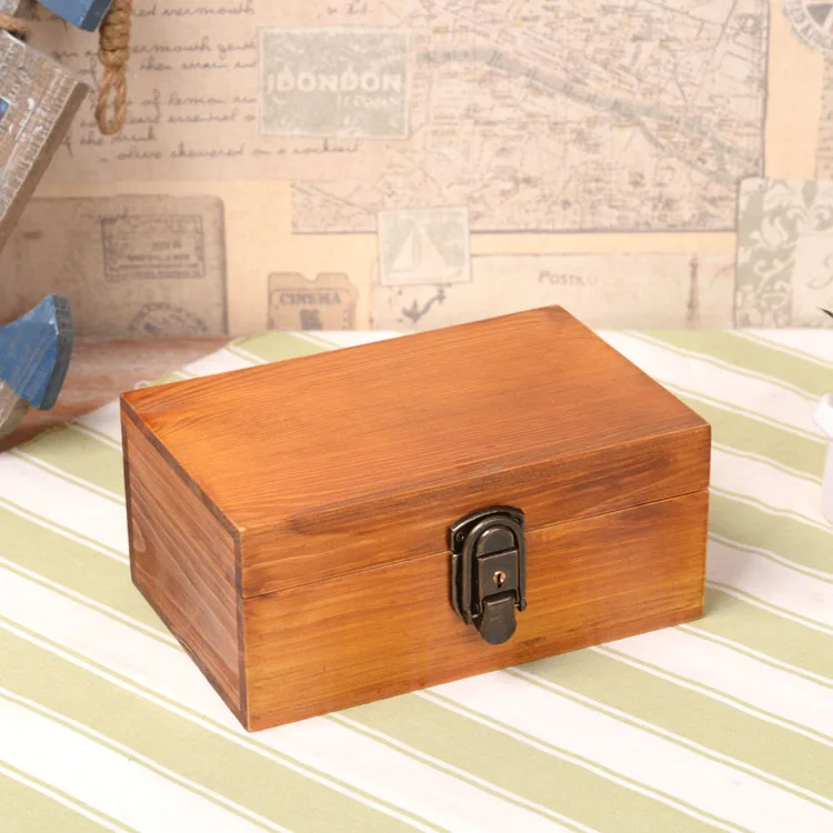 Zakka Vintage Solid Wood Box with Lock Jewelry Secret Diary Letters Storage Box Desktop Organization
Zakka Vintage Solid Wood Box with Lock Jewelry Secret Diary Letters Storage Box Desktop Organization