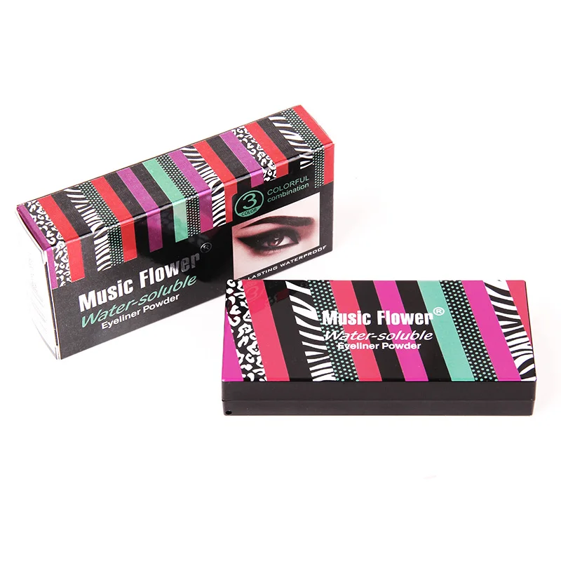 Music Flower Brand Makeup Eyeliner powder & Eyebrow Powder Palette 3 In 1 box Eyeliner Waterproof Eye Brow Enhancers
Music Flower Brand Makeup Eyeliner powder & Eyebrow Powder Palette 3 In 1 box Eyeliner Waterproof Eye Brow Enhancers