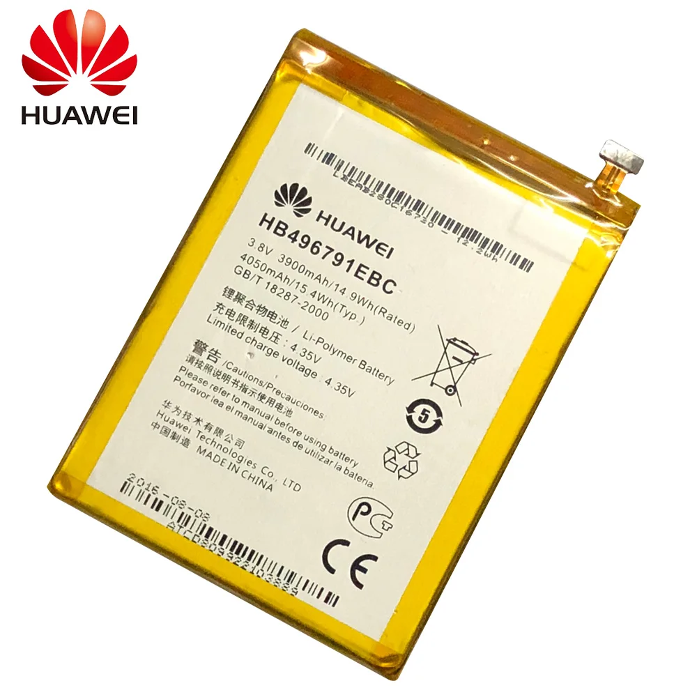 3 8 V 3900mAh HB496791EBC для Huawei Mate 1 MT1 T00 2 U06 MT2 C00 L02|Аккумуляторы мобильных телефонов| |