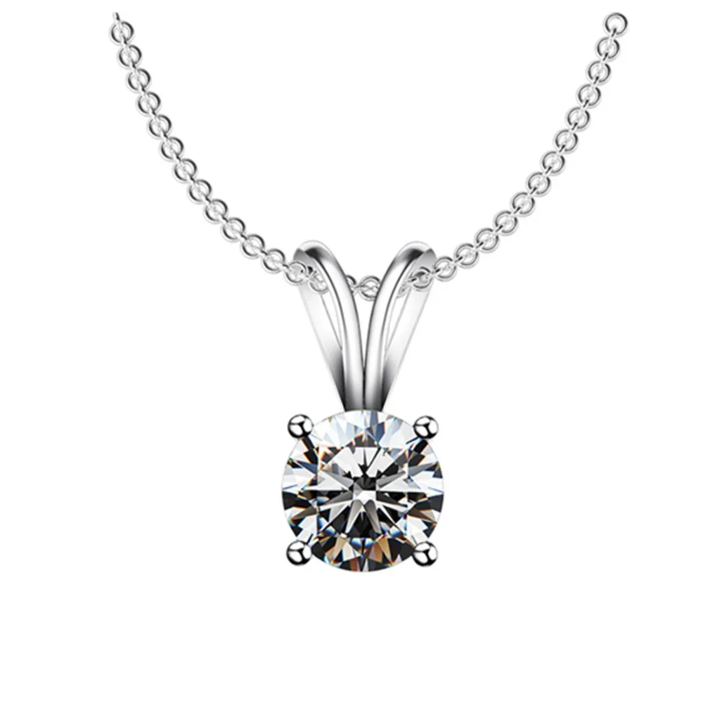 2CT Genuine test positive Hearts and Arrows Moissanite Pendant Moissanite Jewelry G18K White Gold Necklace Pendant Bridal
2CT Genuine test positive Hearts and Arrows Moissanite Pendant Moissanite Jewelry G18K White Gold Necklace Pendant Bridal