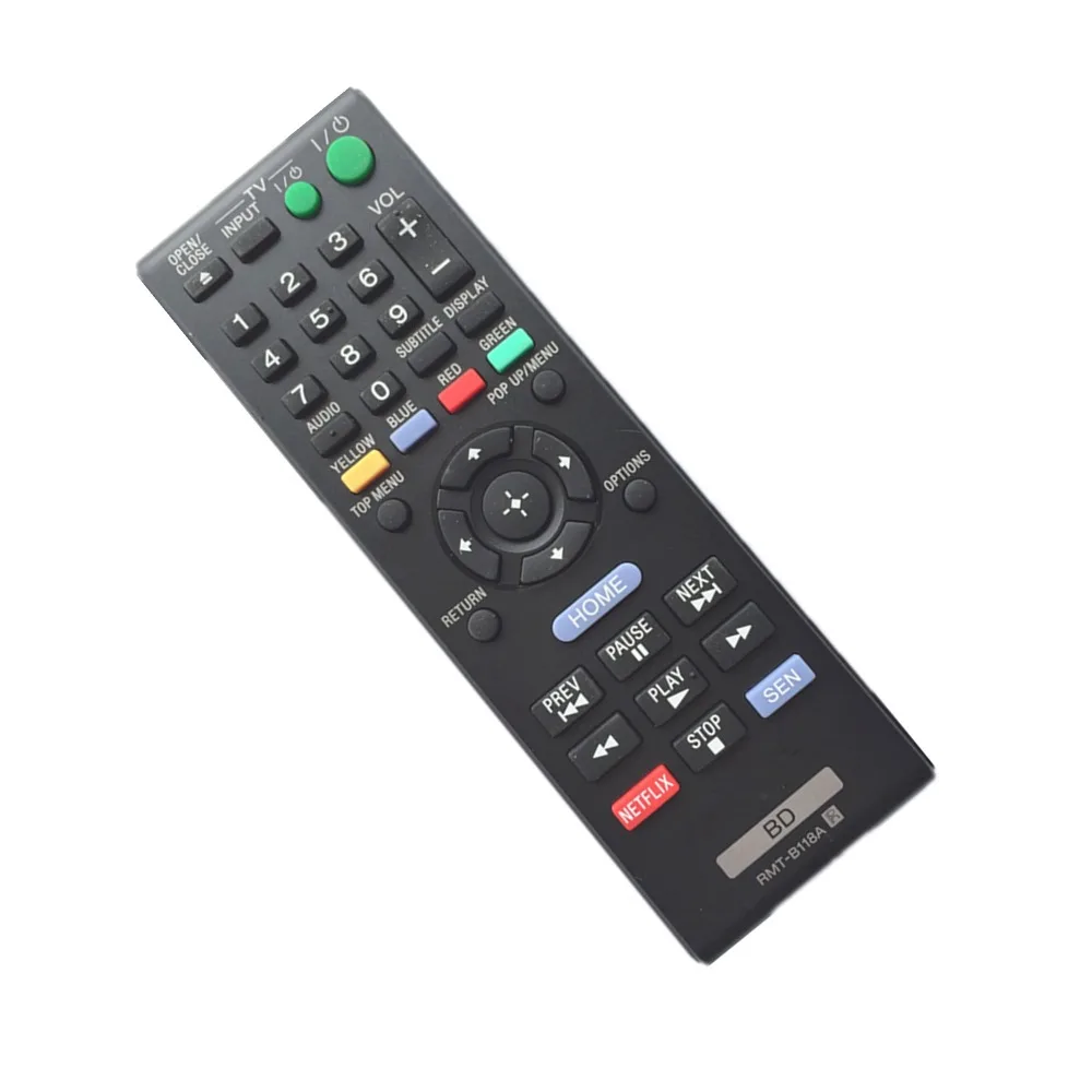 

used RMT-B118A For SONY Blu-Ray DVD Player Remote Control RMT-B119A RMT-B117A BDPS3100 BDPS390 BDPS5100 BDPS590 BDP-BX18