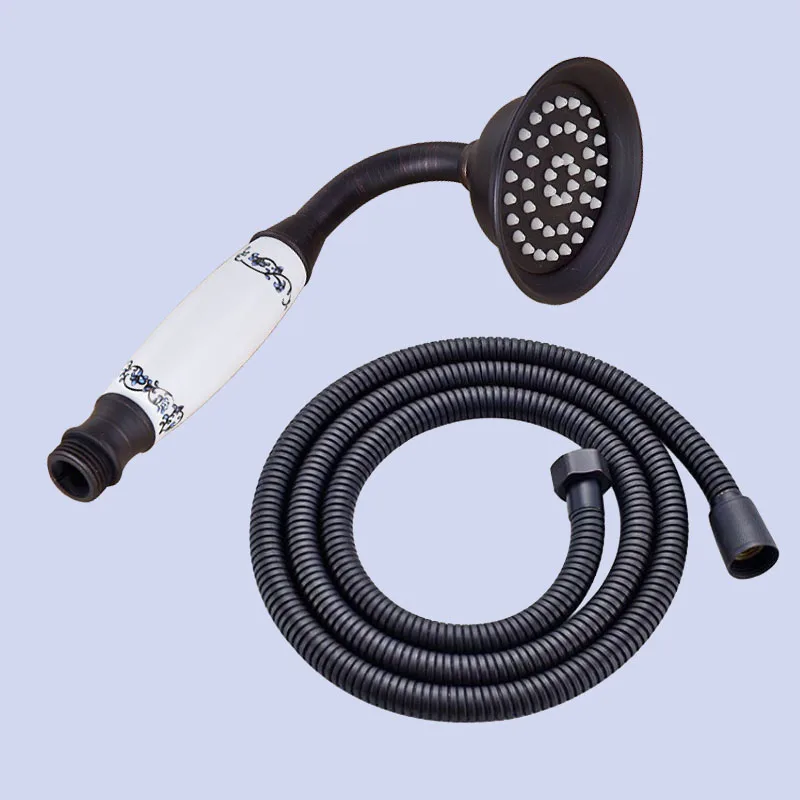 Oil Rubbed Bronze Telephone Style Bathroom Shower Head Water Saving Hand Held Shower Head Spray &1.5m Hose Kxz042
Oil Rubbed Bronze Telephone Style Bathroom Shower Head Water Saving Hand Held Shower Head Spray &1.5m Hose Kxz042