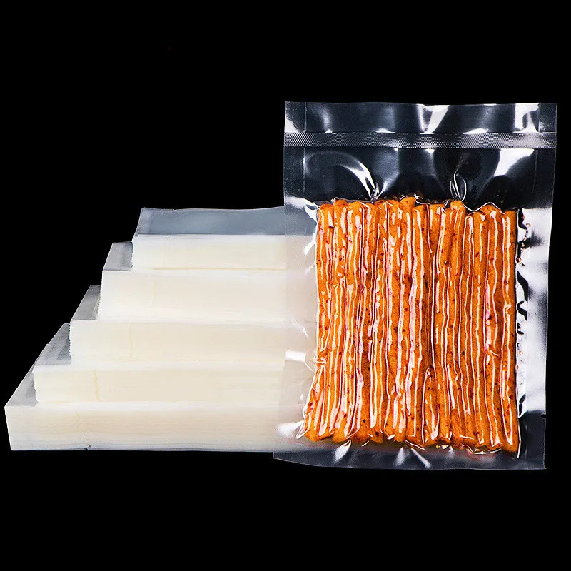 100pcs 9*15cm Small Transparent Food Packaging Bags Heat Seal Plastic Storage Bag Kitchen Organizer Vacuum Pouch
100pcs 9*15cm Small Transparent Food Packaging Bags Heat Seal Plastic Storage Bag Kitchen Organizer Vacuum Pouch