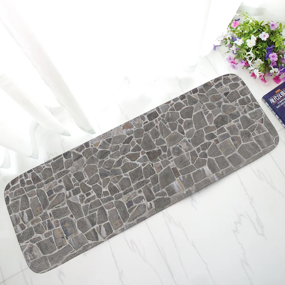 Stone Pattern Long Floor Mat Living Room Decoration Rug Doormat Non-slip Absorbent Kitchen Mats Bath Mat Balcony Window Mat
Stone Pattern Long Floor Mat Living Room Decoration Rug Doormat Non-slip Absorbent Kitchen Mats Bath Mat Balcony Window Mat