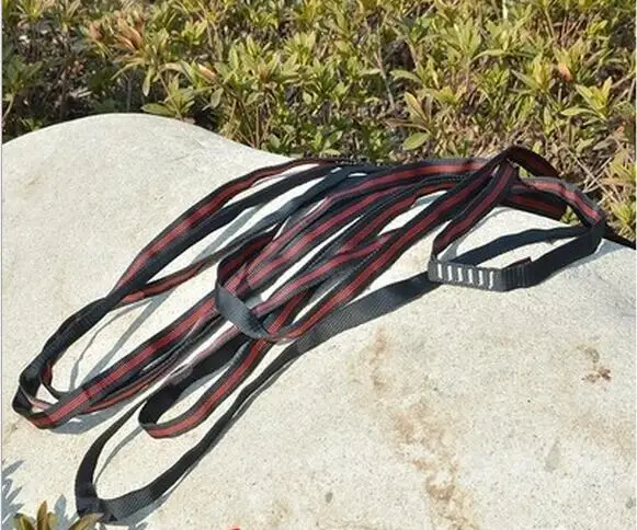 ASOL Polyester Climbing Sling Bearing Strap Outdoor Rope Protector Mountaineering Equipment 22KN
ASOL Polyester Climbing Sling Bearing Strap Outdoor Rope Protector Mountaineering Equipment 22KN