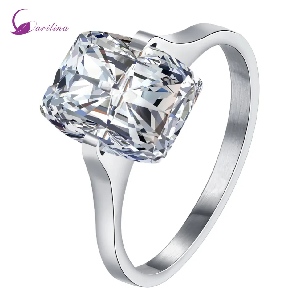 Fashion White Cubic Zirconia Rings Women's Rings Jewelry Silver Color Anniversary Engagement Gift Party Wedding Ring R2109
Fashion White Cubic Zirconia Rings Women's Rings Jewelry Silver Color Anniversary Engagement Gift Party Wedding Ring R2109