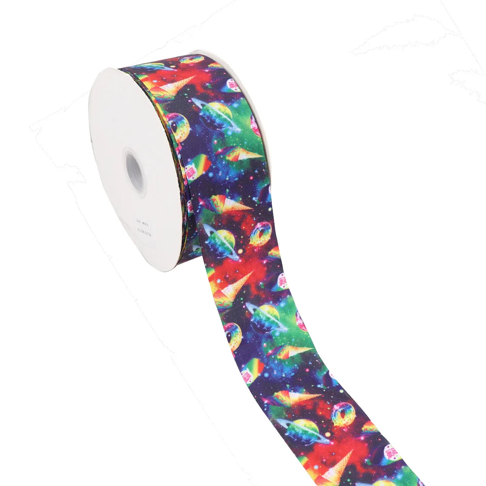 Wholesale Colorful Printed Grosgrain Ribbons 75mm Width 50Y 100Y Single Face Cita Polyester Wedding Decor Party Grosgrain Ribbon
Wholesale Colorful Printed Grosgrain Ribbons 75mm Width 50Y 100Y Single Face Cita Polyester Wedding Decor Party Grosgrain Ribbon