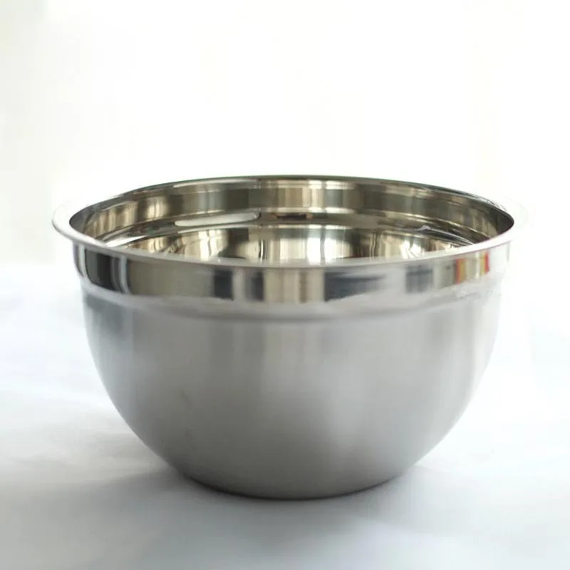 Home Stainless Anti Skidding Mixing Bowl Beat Egg Bowl Cream Splash Guard Baking Tools Kitchen Accessories Cake Decorating Tools
Home Stainless Anti Skidding Mixing Bowl Beat Egg Bowl Cream Splash Guard Baking Tools Kitchen Accessories Cake Decorating Tools