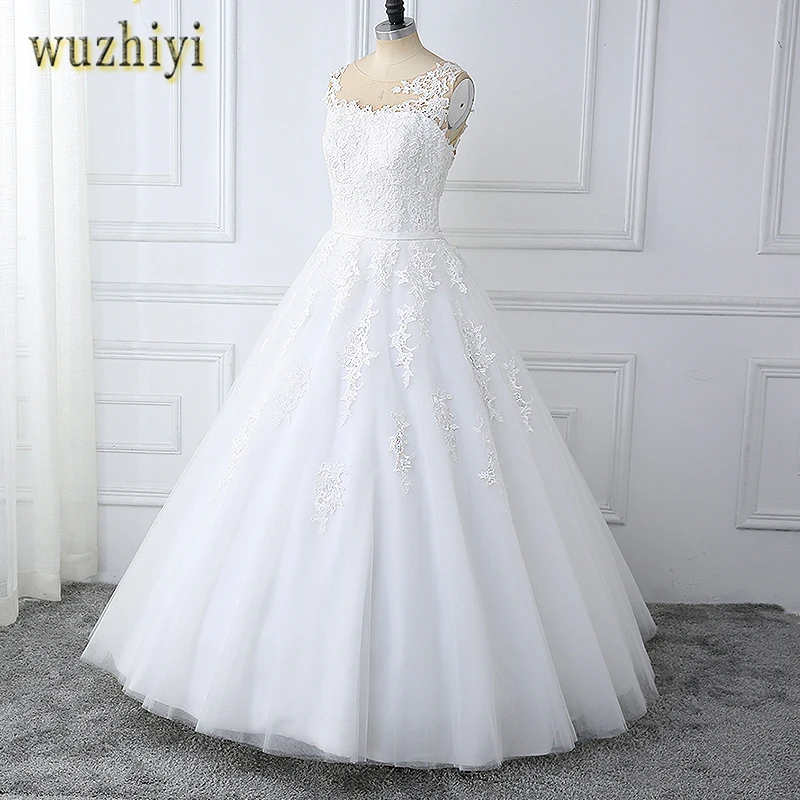 wuzhiyi vestidos de novia Simple wedding dresses 2017 robe de mariee Applques LaceBridal wedding gowns custom made wedding dress
wuzhiyi vestidos de novia Simple wedding dresses 2017 robe de mariee Applques LaceBridal wedding gowns custom made wedding dress