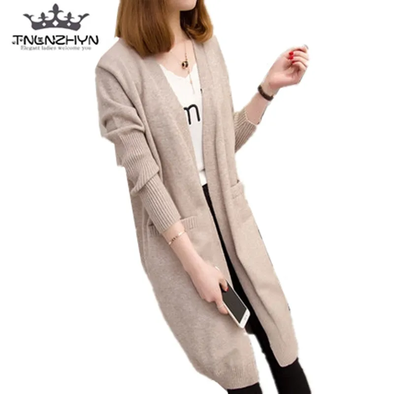 tnlnzhyn 2019 New Spring Autumn Women Sweater Cardigan Loose Casual Knitting Cardigan Sweater Medium long Sweater Coat Y372
tnlnzhyn 2019 New Spring Autumn Women Sweater Cardigan Loose Casual Knitting Cardigan Sweater Medium long Sweater Coat Y372