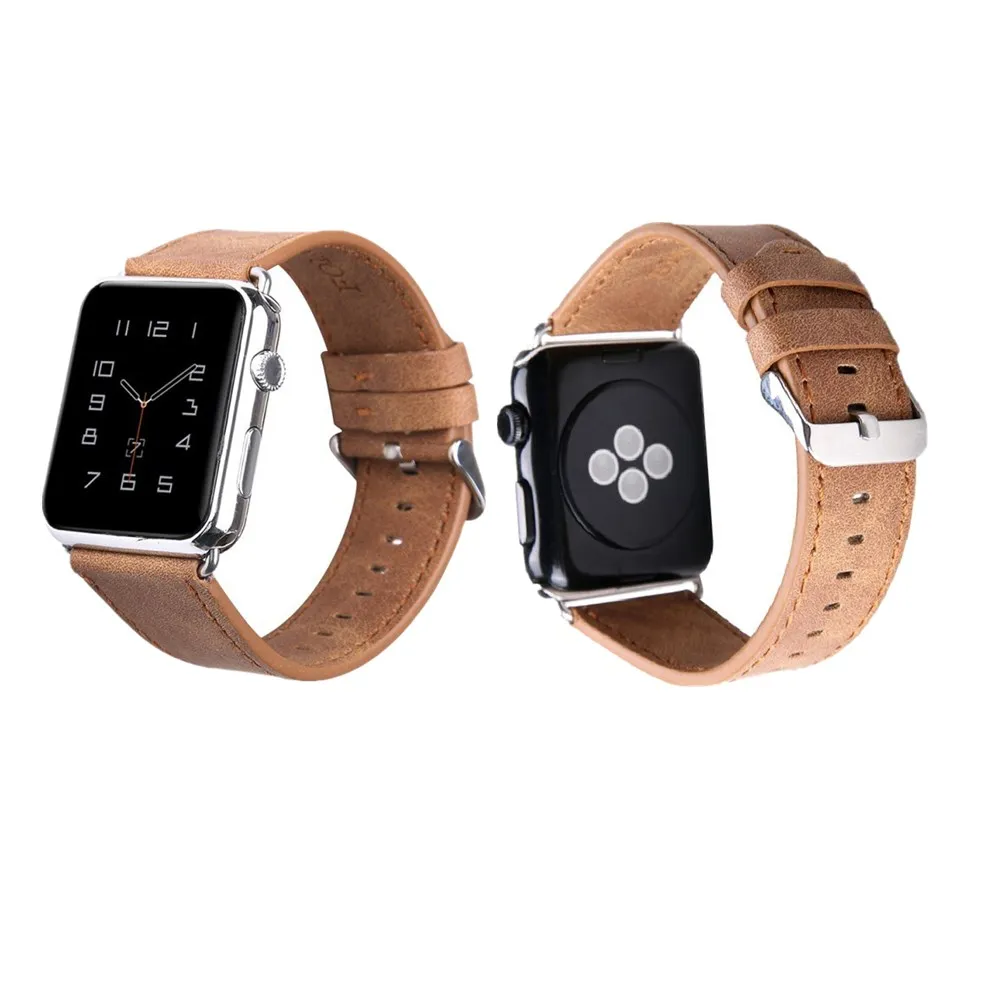 Stylish Simple Business Leather Bracelet for Apple Watch Band 38MM 42MM 40MM 44MM Wristbelt Strap for iWatch Series 6 5 4 3 2 SE
Stylish Simple Business Leather Bracelet for Apple Watch Band 38MM 42MM 40MM 44MM Wristbelt Strap for iWatch Series 6 5 4 3 2 SE