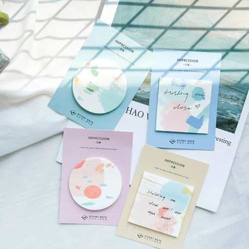 4pcs/lot Sticky notes Impression style memo pad DIY Book marker School stationery Office memos supplies (tt-2969)
4pcs/lot Sticky notes Impression style memo pad DIY Book marker School stationery Office memos supplies (tt-2969)
