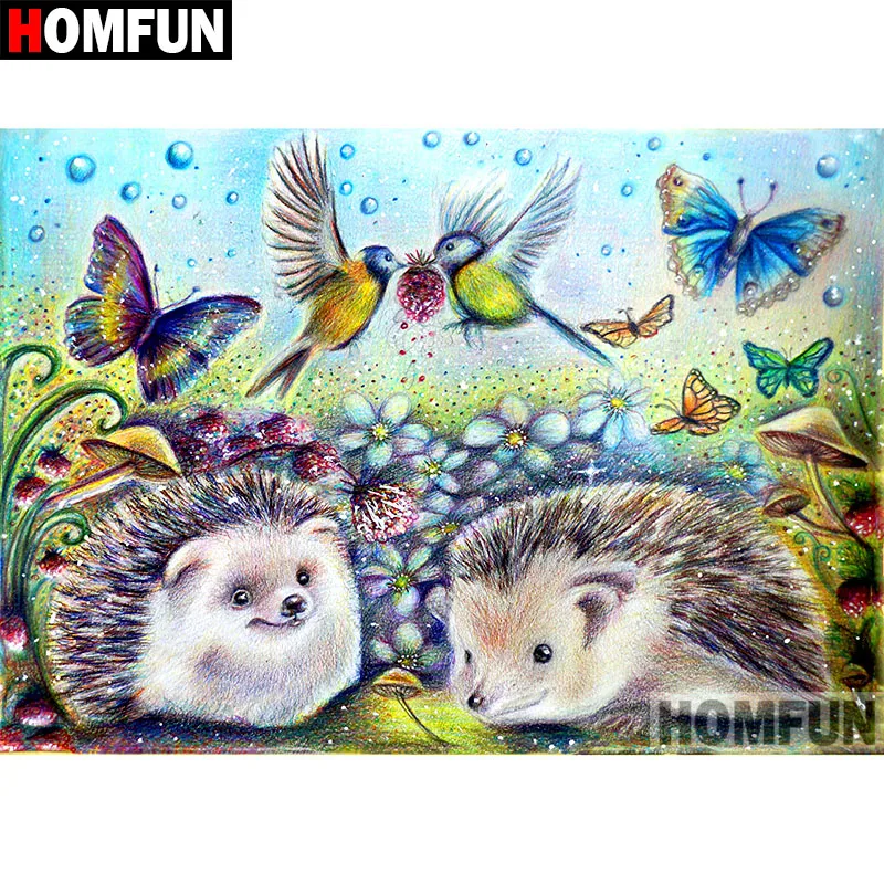 HOMFUN 5D DIY Diamond Painting Full Square/Round Drill "Cartoon hedgehog" Embroidery Cross Stitch gift Home Decor Gift A09309
HOMFUN 5D DIY Diamond Painting Full Square/Round Drill "Cartoon hedgehog" Embroidery Cross Stitch gift Home Decor Gift A09309