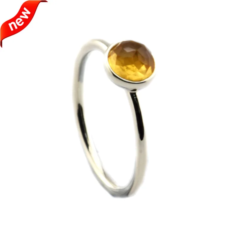 November Droplet Rings With Citrine Crystal 100% 925 Sterling Silver Fine Jewelry Free Shipping
November Droplet Rings With Citrine Crystal 100% 925 Sterling Silver Fine Jewelry Free Shipping