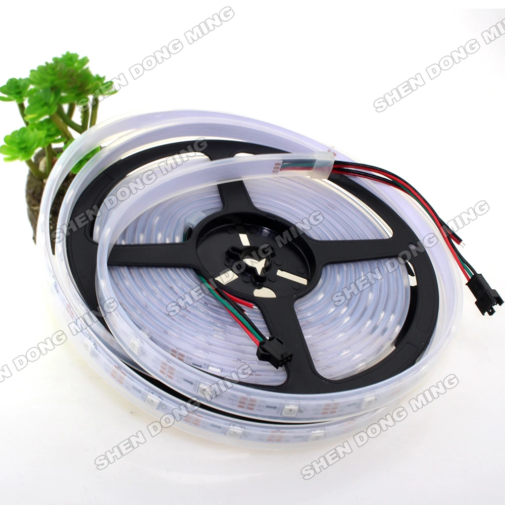 WS2812b led pixel strip IP67 tube waterproof, DC 5V 5050 SMD RGB LED tape neon, 30IC 30LEDS/m white/black pcb smd led ribbon
WS2812b led pixel strip IP67 tube waterproof, DC 5V 5050 SMD RGB LED tape neon, 30IC 30LEDS/m white/black pcb smd led ribbon