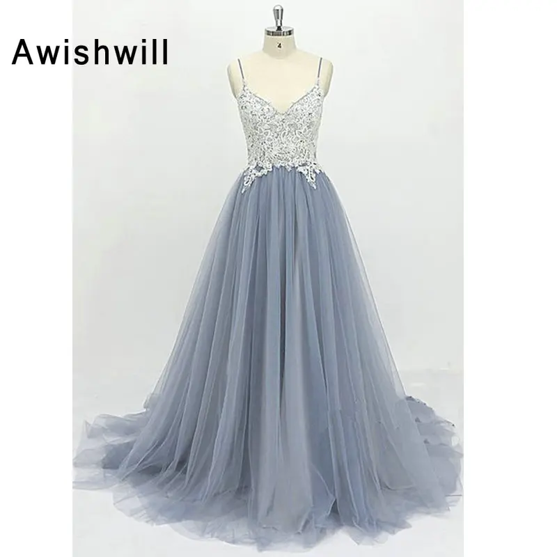 Вечернее платье на бретельках с открытой спиной, длинное Тюлевое платье с V-образным вырезом и аппликацией, бальное платье для выпускного ве...
Вечернее платье на бретельках с открытой спиной, длинное Тюлевое платье с V-образным вырезом и аппликацией, бальное платье для выпускного ве...