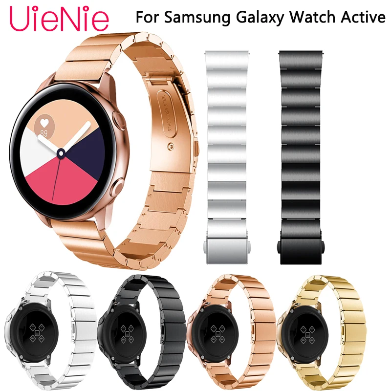 Браслет из нержавеющей стали для Samsung Galaxy Watch Active, металлический ремешок шириной 20 мм для Samsung Gear S2
Браслет из нержавеющей стали для Samsung Galaxy Watch Active, металлический ремешок шириной 20 мм для Samsung Gear S2
