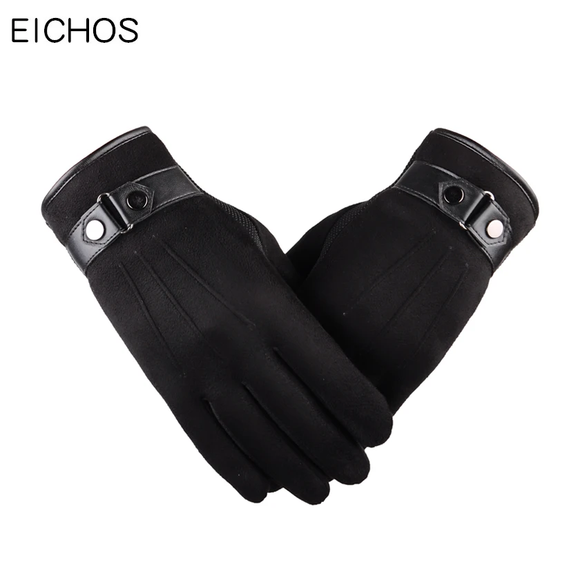 EICHOS New Cashmere Gloves Men Velvet Thicken Winter Touch Screen Gloves for iphone Mobile Phone Outdoor Driving Gloves
EICHOS New Cashmere Gloves Men Velvet Thicken Winter Touch Screen Gloves for iphone Mobile Phone Outdoor Driving Gloves