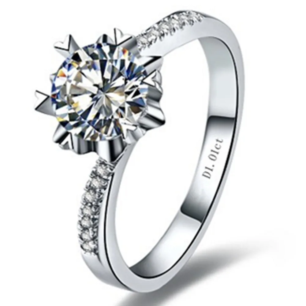 Snowflake 14K White Gold Engagement Ring Test Positive 1CT D Color Lab Grown Moissanite Diamond Ring Wedding 14K Jewelry AU585
Snowflake 14K White Gold Engagement Ring Test Positive 1CT D Color Lab Grown Moissanite Diamond Ring Wedding 14K Jewelry AU585