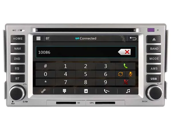 Для HYUNDAI SANTA FE (2007-2011) Автомобильный dvd-плеер автомобильный стерео Автозвук