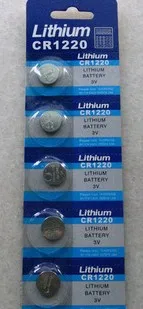 free ship 10pcs/lot 3v CR1220 lithium button cell battery | Электроника