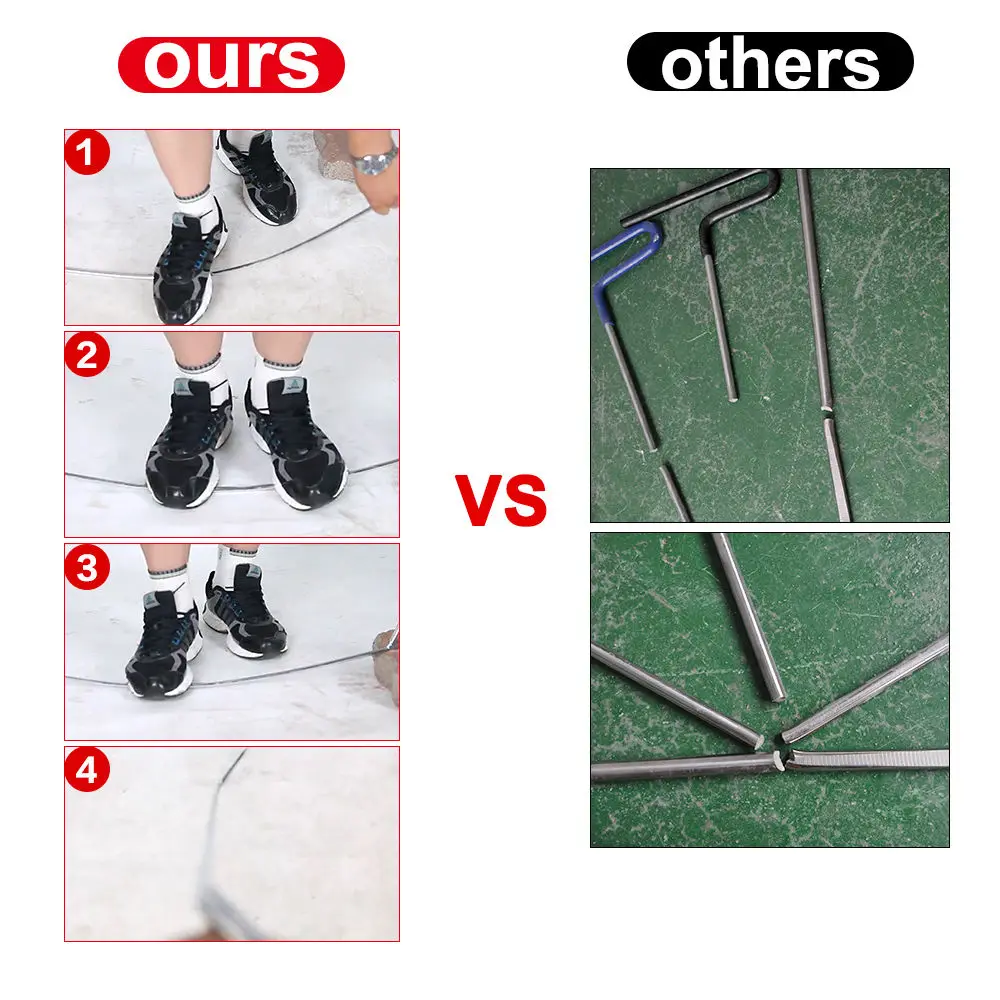 PDR Tools Hooks Push Rods Paintless Dent Repair Kit Auto Tool Set Door Dings Hail Repair
PDR Tools Hooks Push Rods Paintless Dent Repair Kit Auto Tool Set Door Dings Hail Repair
