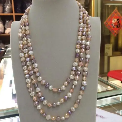 White rose purple genuine natural freshwater pearl necklace 7-8mm baroque 50 '' long sweater ch>>> women jewerly Free shipping
White rose purple genuine natural freshwater pearl necklace 7-8mm baroque 50 '' long sweater ch>>> women jewerly Free shipping