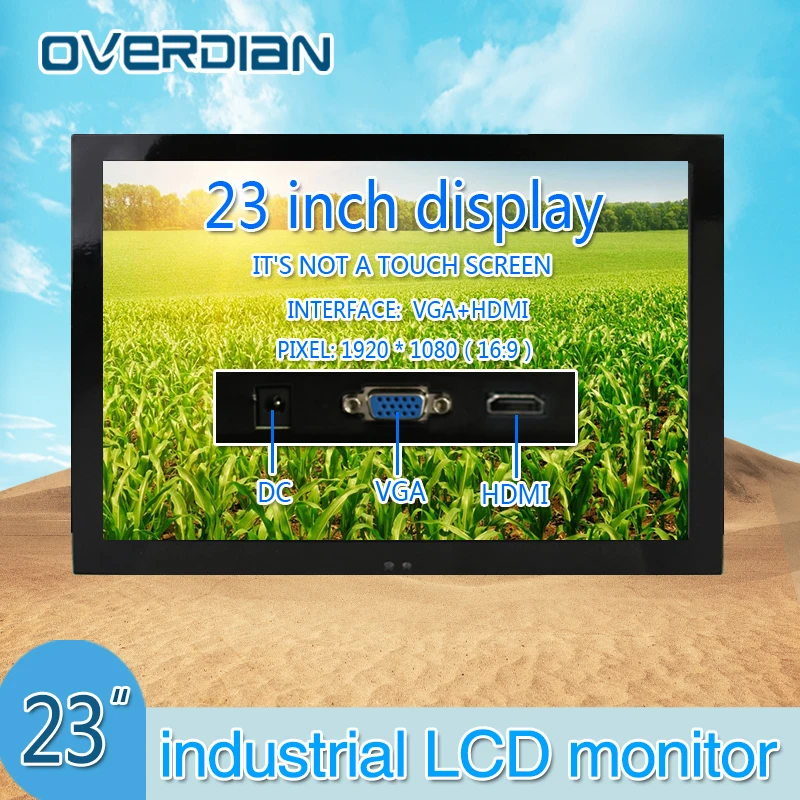 23 "VGA/HDMI интерфейс Промышленный контроль монитор/Дисплей 1920*1080 металлический корпус вешалка установка без сенсорного экрана ПК МОНИТОР
23 "VGA/HDMI интерфейс Промышленный контроль монитор/Дисплей 1920*1080 металлический корпус вешалка установка без сенсорного экрана ПК МОНИТОР