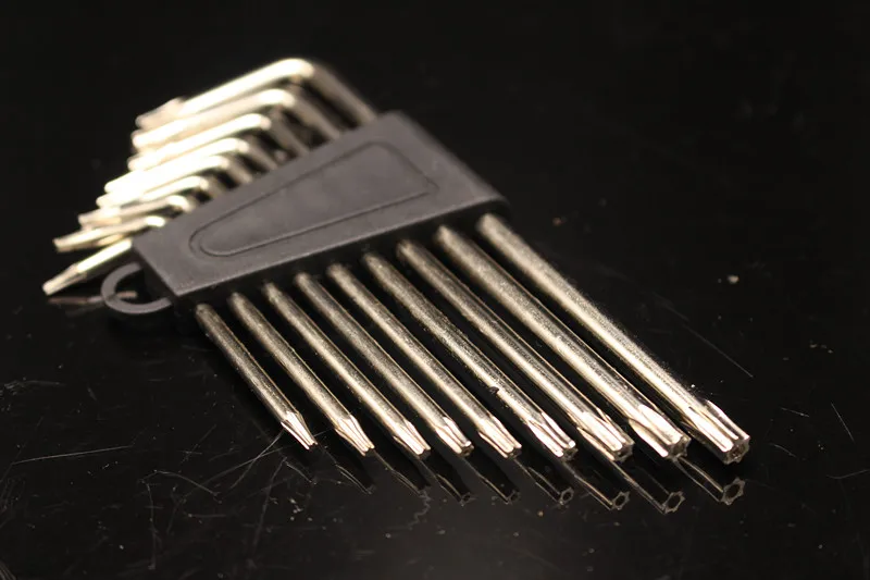Star Allen wrench screwdriver batch set, Torx screws Phillips screwdriver wrench T6,T7,T8,T9,T10,T15,T20,T27
Star Allen wrench screwdriver batch set, Torx screws Phillips screwdriver wrench T6,T7,T8,T9,T10,T15,T20,T27