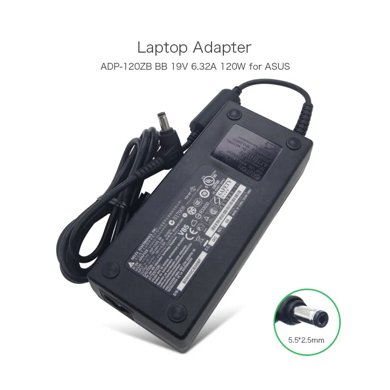 19V 6.32A 120W адаптер переменного тока питания для ноутбука ASUS G95 N46 N55 C90S G50 G51 N53S ADP-120ZB BB PA3290E-3AC3 PA-1121-04 PA-1121-28 Питание
19V 6.32A 120W адаптер переменного тока питания для ноутбука ASUS G95 N46 N55 C90S G50 G51 N53S ADP-120ZB BB PA3290E-3AC3 PA-1121-04 PA-1121-28 Питание