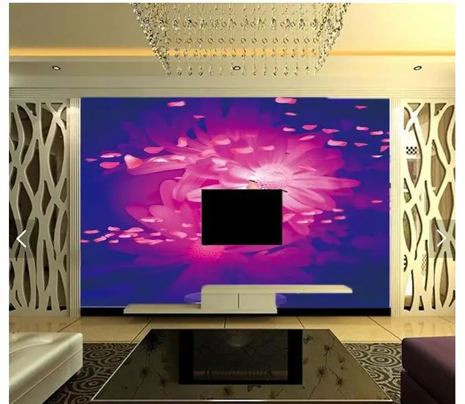 Настенные 3D-обои на заказ, под телевизор, фрески, современные контрастные цветы, фиолетовая мечта, для гостиной
Настенные 3D-обои на заказ, под телевизор, фрески, современные контрастные цветы, фиолетовая мечта, для гостиной