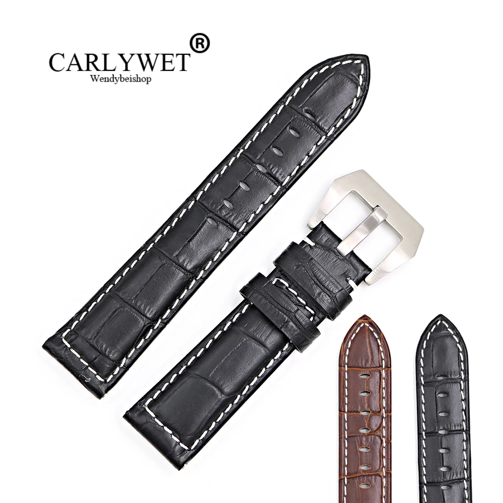 CARLYWET 22 мм оптовая продажа, новинка, натуральная кожа, черный, коричневый цвет, ремешок под крокодиловую кожу, наручные часы, ремешок с пряжкой, бесплатная доставка
CARLYWET 22 мм оптовая продажа, новинка, натуральная кожа, черный, коричневый цвет, ремешок под крокодиловую кожу, наручные часы, ремешок с пряжкой, бесплатная доставка