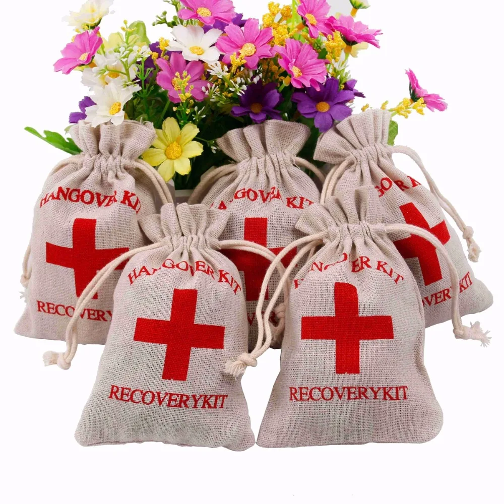 FENGRISE 10pcs I Regret Nothing Hangover Kit Bags Wedding Favors Gifts For Guests Holder Bag Bachelorette Hen Party Supplies
FENGRISE 10pcs I Regret Nothing Hangover Kit Bags Wedding Favors Gifts For Guests Holder Bag Bachelorette Hen Party Supplies