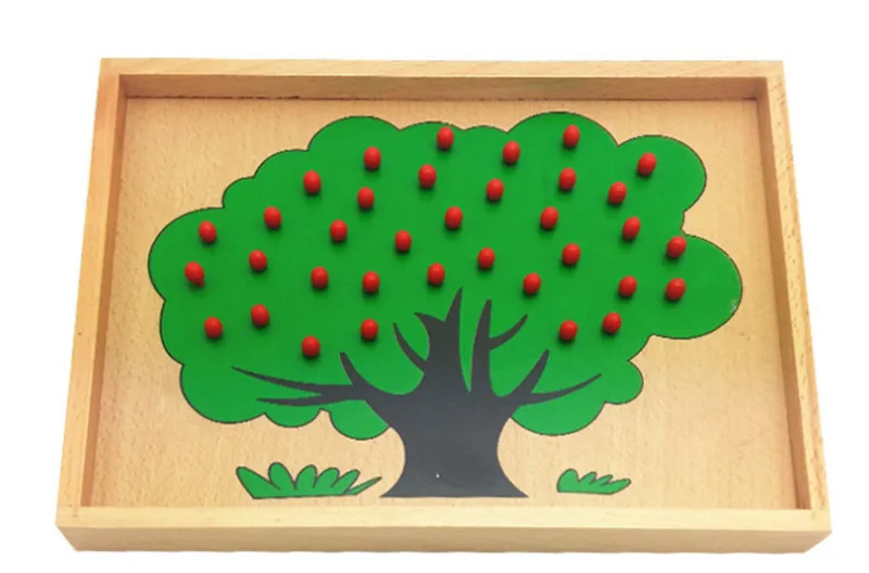 New Wooden Toy Baby Educational Toy Montessori Toys Apple Tree Counting Learning Great Gift Free Shipping
New Wooden Toy Baby Educational Toy Montessori Toys Apple Tree Counting Learning Great Gift Free Shipping