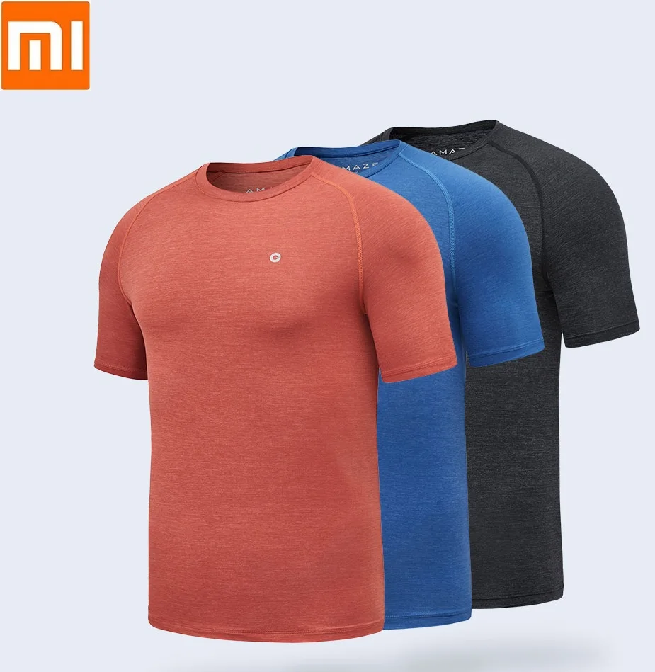 Xiaomi cool quick-drying T-shirt Comfortable Short sleeve Breathable Highly elastic smooth Sweatshirt Sportswear
Xiaomi cool quick-drying T-shirt Comfortable Short sleeve Breathable Highly elastic smooth Sweatshirt Sportswear