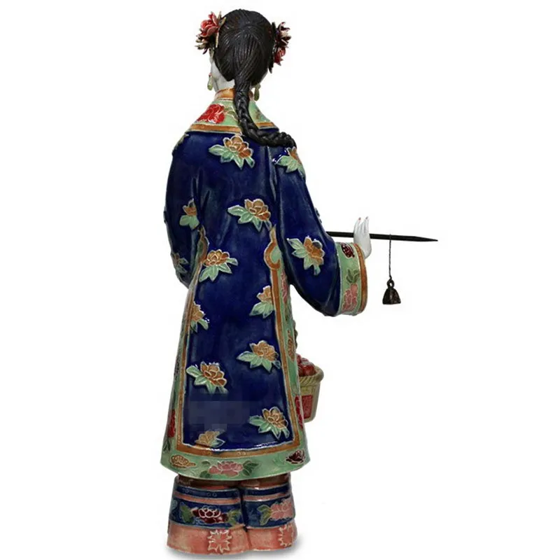 Modern Retro Figure Ceramics Decoration Chinese Style Ancient Gentlewoman Weighing Scenes Statue Craftwork Ornaments X1870
Modern Retro Figure Ceramics Decoration Chinese Style Ancient Gentlewoman Weighing Scenes Statue Craftwork Ornaments X1870